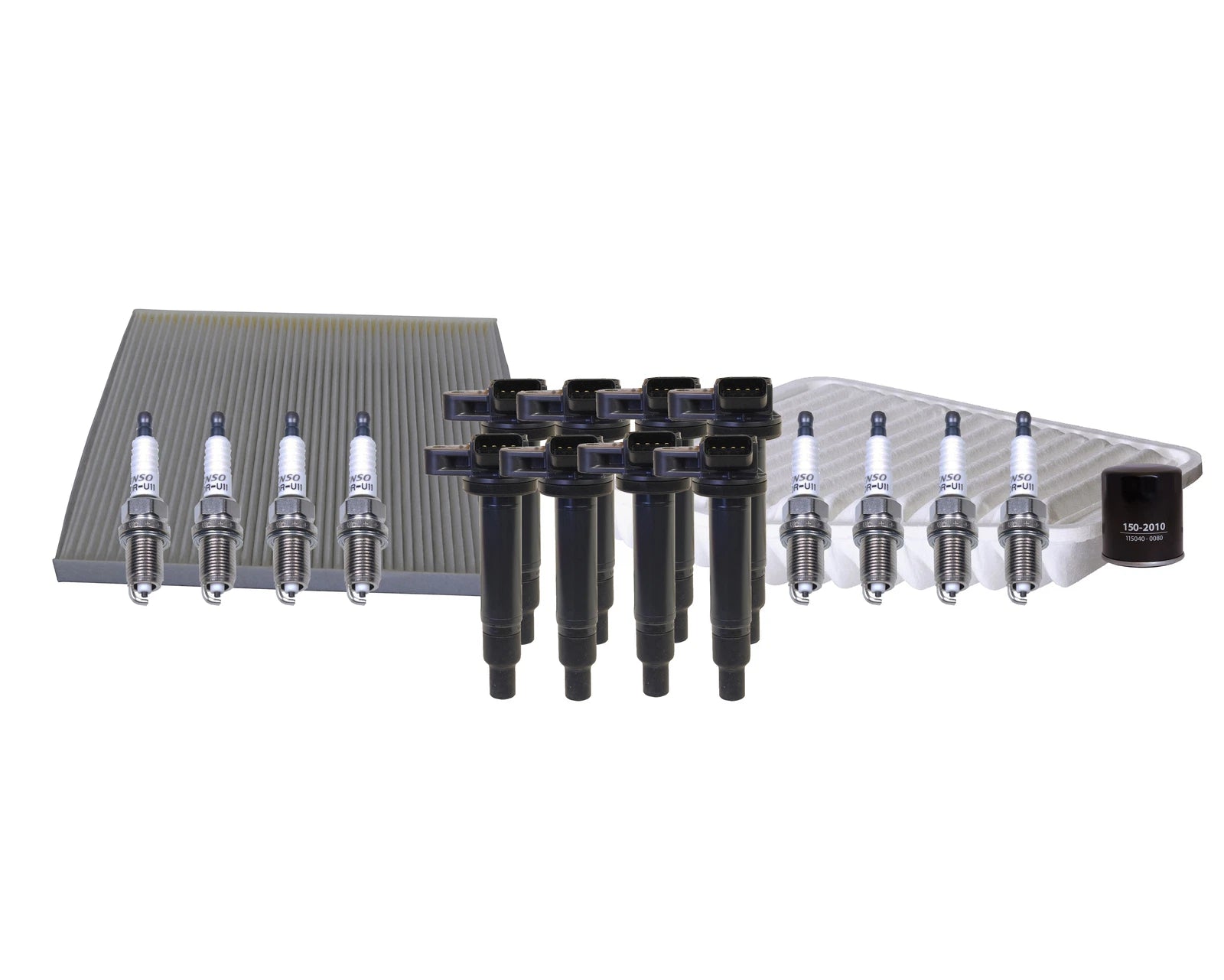 Set of 8 Denso U-Groove Spark Plugs for Lexus 4.3 V8 3UZ-FE (2000–2006)