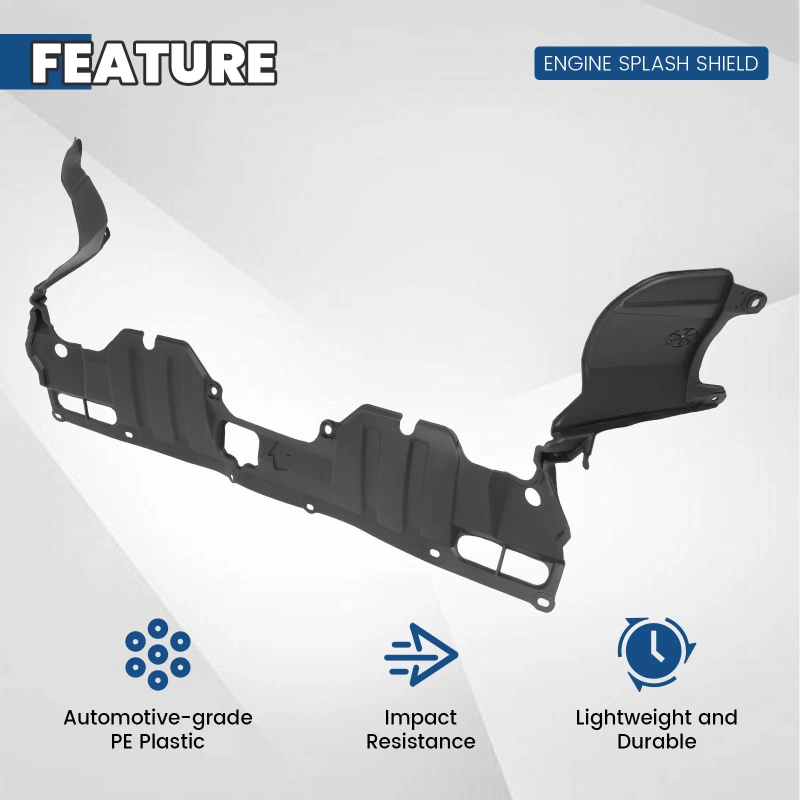 Front Engine Splash Shield Under Cover for Honda Civic (2006–2011) #74111-SNA-A00