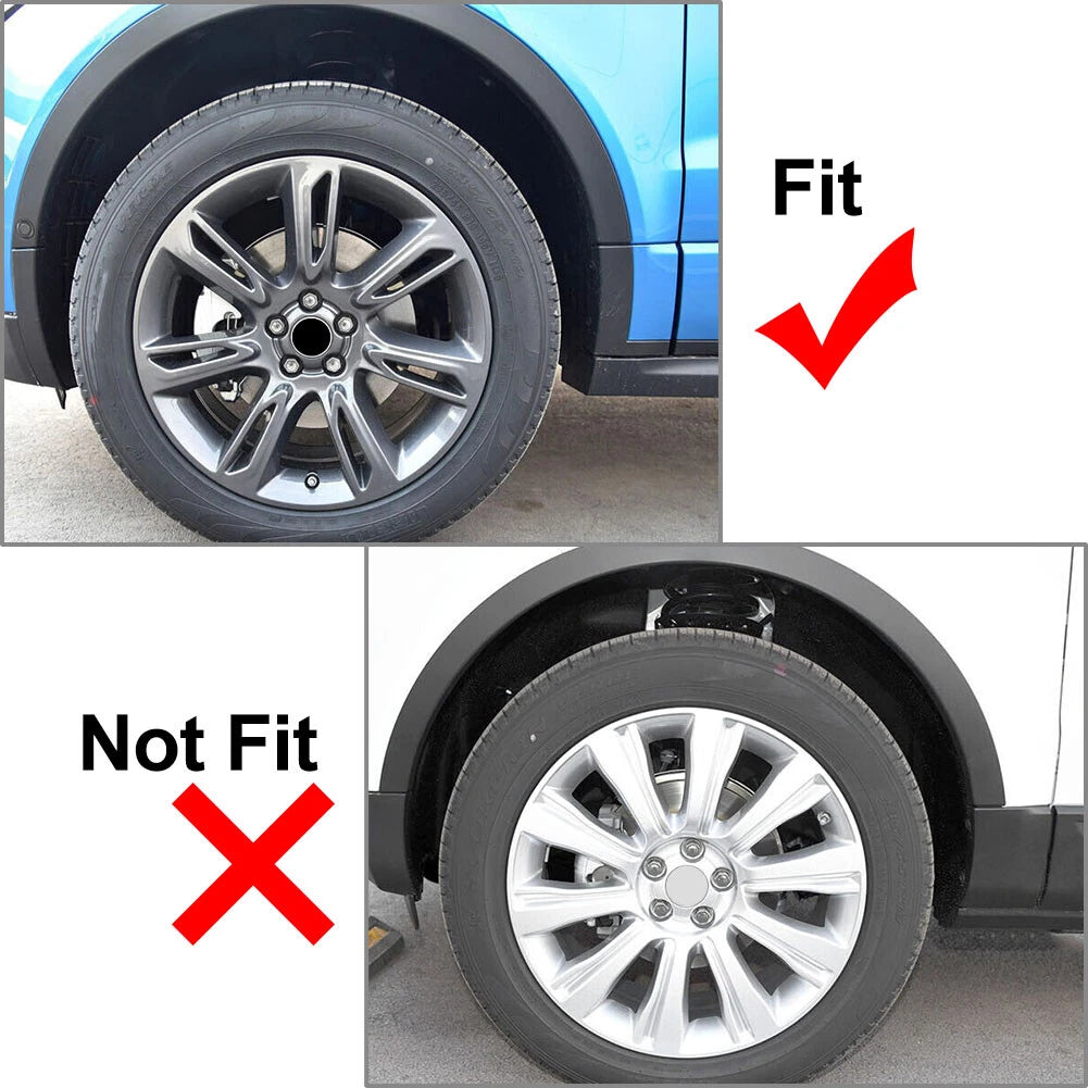 Pair Front Lower Fender Moulding for Range Rover Evoque (2012–2018) LR079233 LR079234 Black