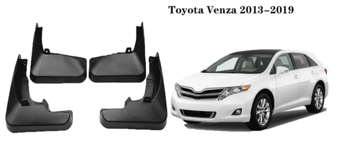 MUDFLAPS / 2 x / MUD FLAP SPLASH GUARD MUDGUARDS for Toyota Venza (2013–2019)