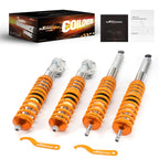 Set of 4 Lowering Coilover Suspension Kit for VW Golf Jetta MK2 MK3 (1985–1999)