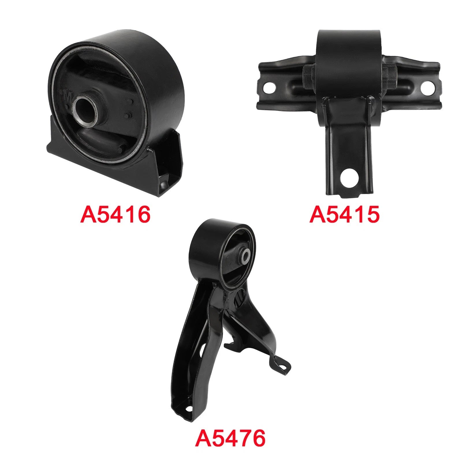 3Pcs Engine Motor Trans Mount Set for Dodge Caliber Jeep Compass (2007–2017)