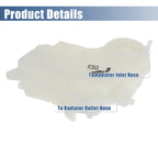 Coolant Radiator Reservoir Tank 8E0121403A w/ Sensor for Audi A4 (2002–2008)