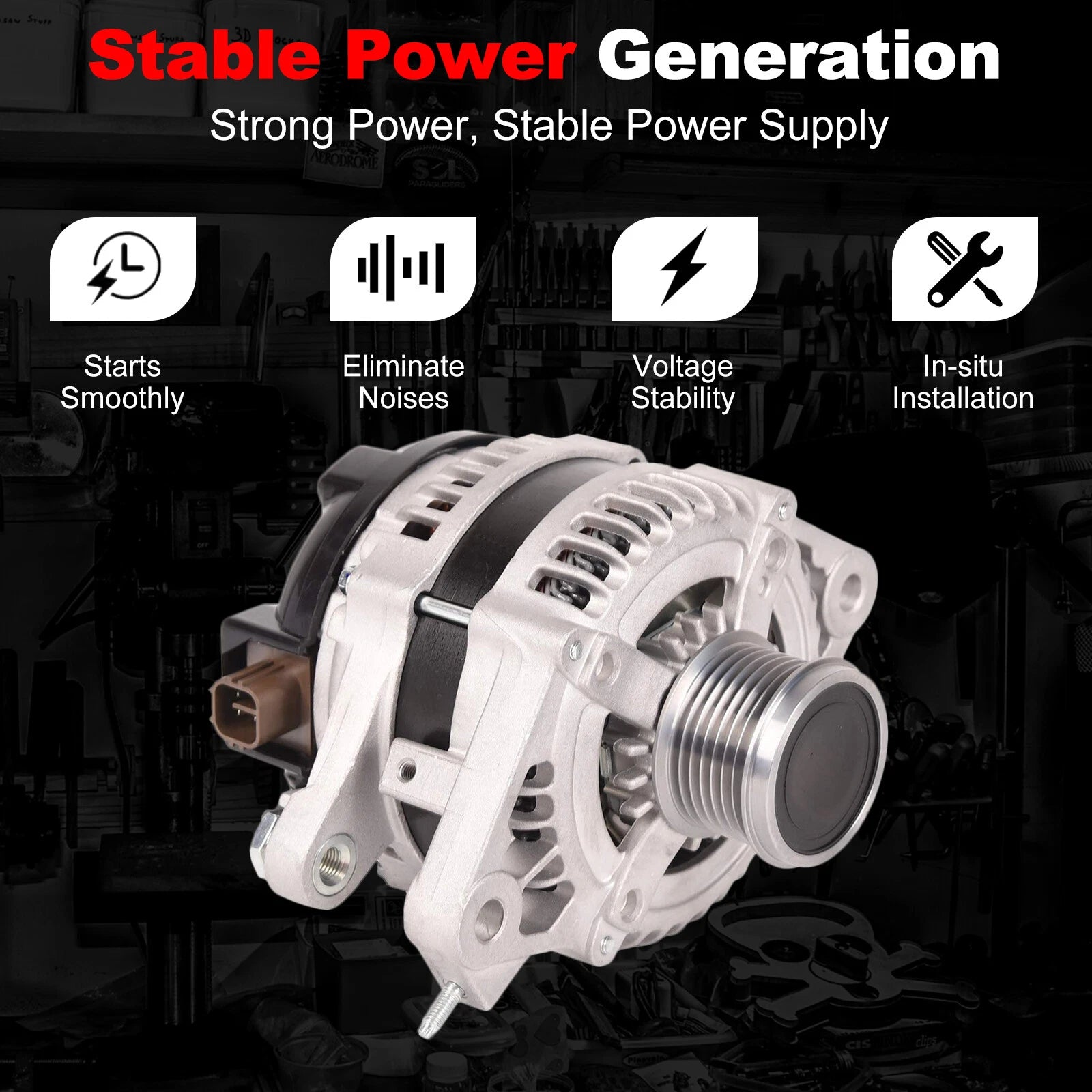 Alternator for Lexus GS350 IS250 IS350 (2010–2015) 12V 150A