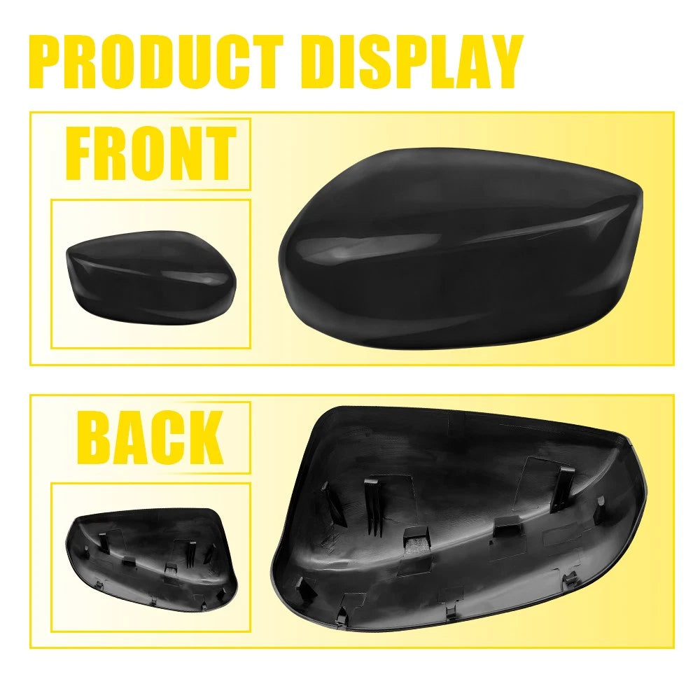 2X Side Mirror Cover Caps for Honda Accord (2008–2013)