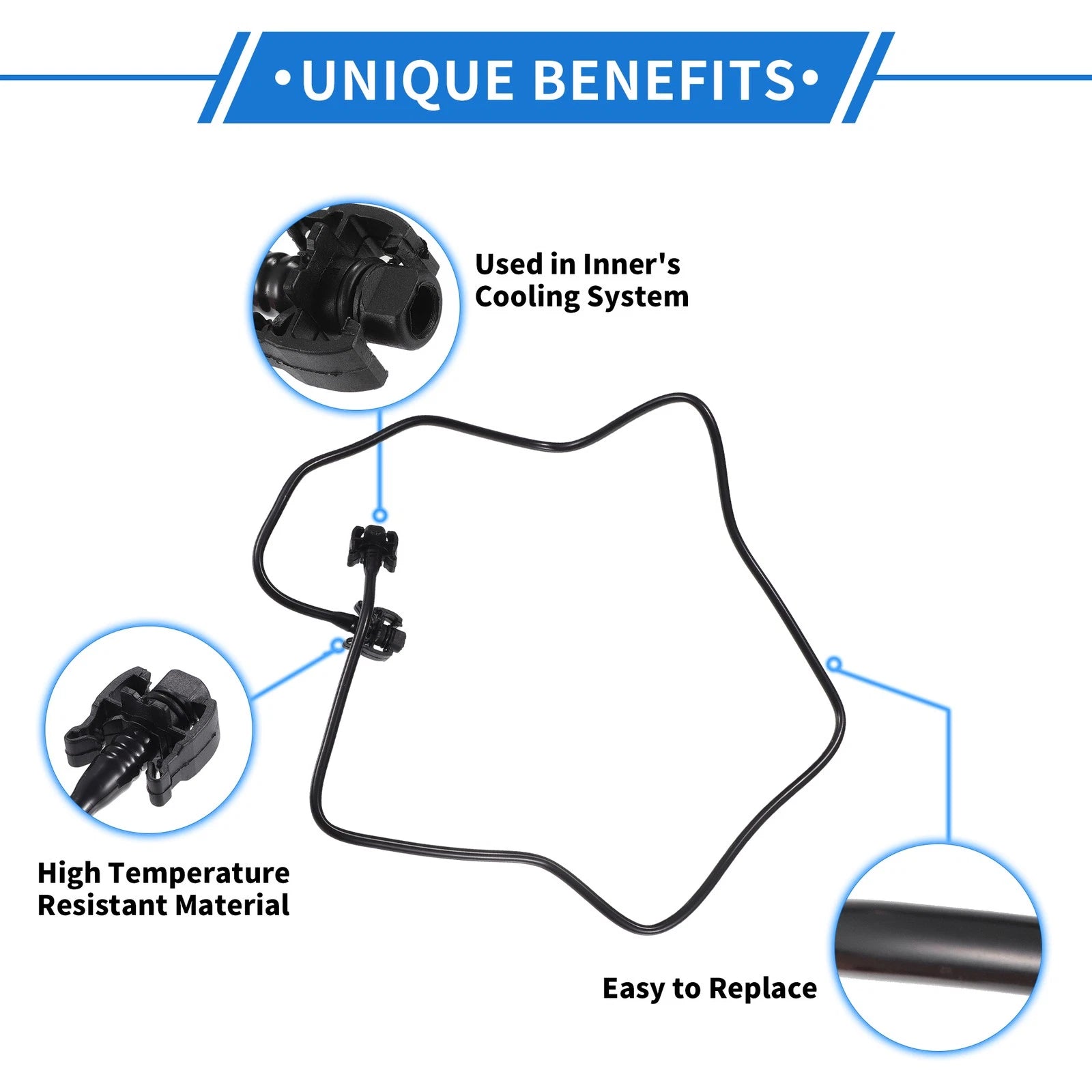 Expansion Tank to Block Pipe for Ford B-MAX (2012–2022)