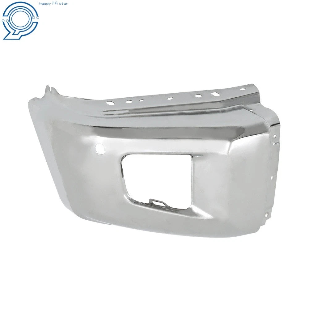 Front Bumper End Cap for Toyota Tundra (2014-2021) Chrome Steel