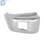 Front Bumper End Cap for Toyota Tundra (2014-2021) Chrome Steel