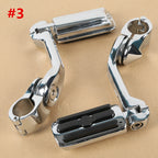 Adjustable Highway Foot Pegs Kit for Harley (1 1/4" 32mm)