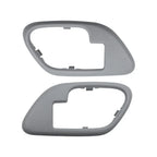 Gray Interior Door Handle Bezels Trim for Chevrolet C1500 C2500 K1500 Tahoe (1995-2000)