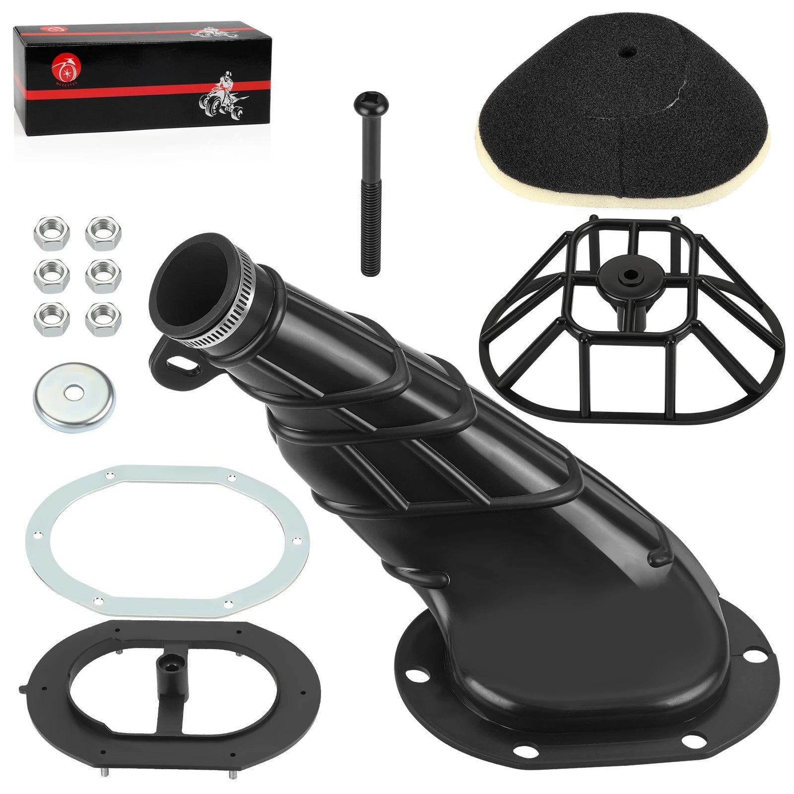 Intake Duct Tube Boot & Air Filter Kit for Yamaha Blaster (1988–2006)