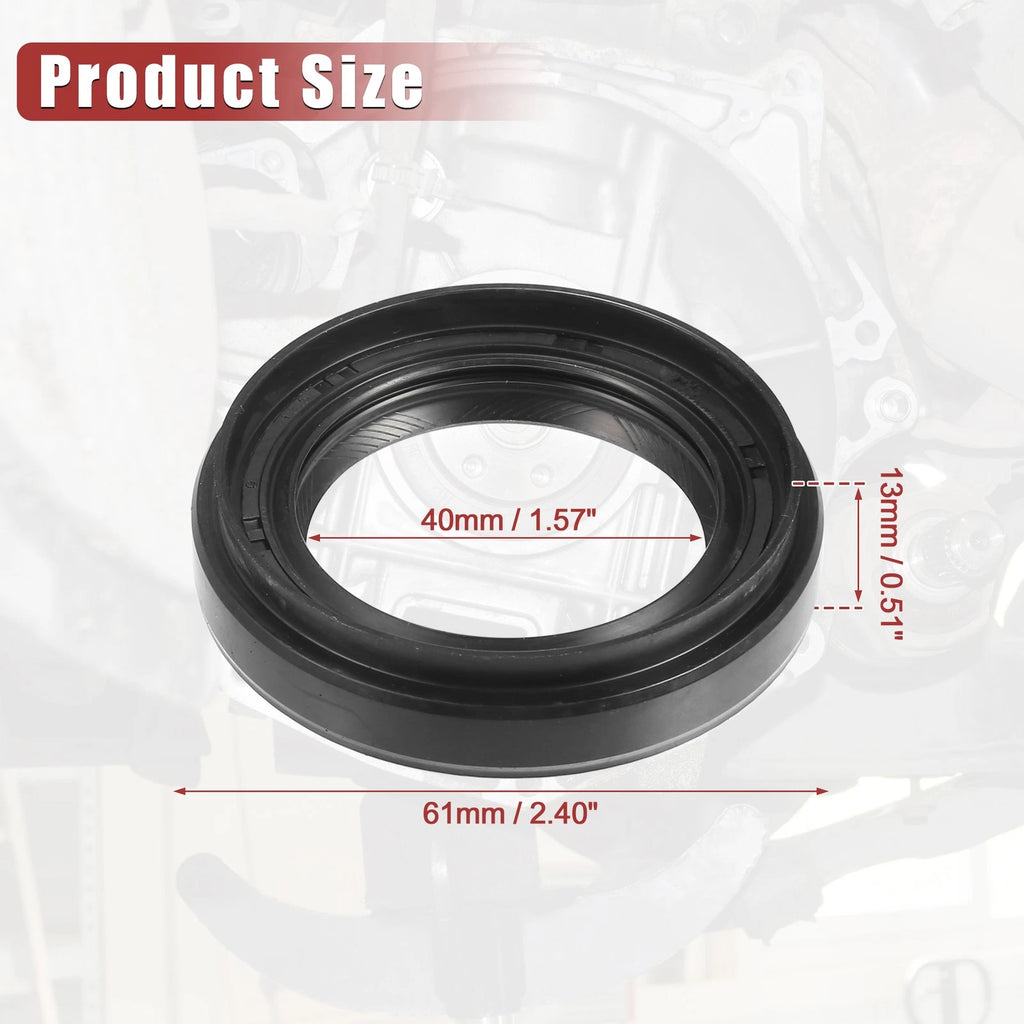 2X Engine Crankshaft Seal No. 90311-41007 for Toyota 4Runner (1987–2018)