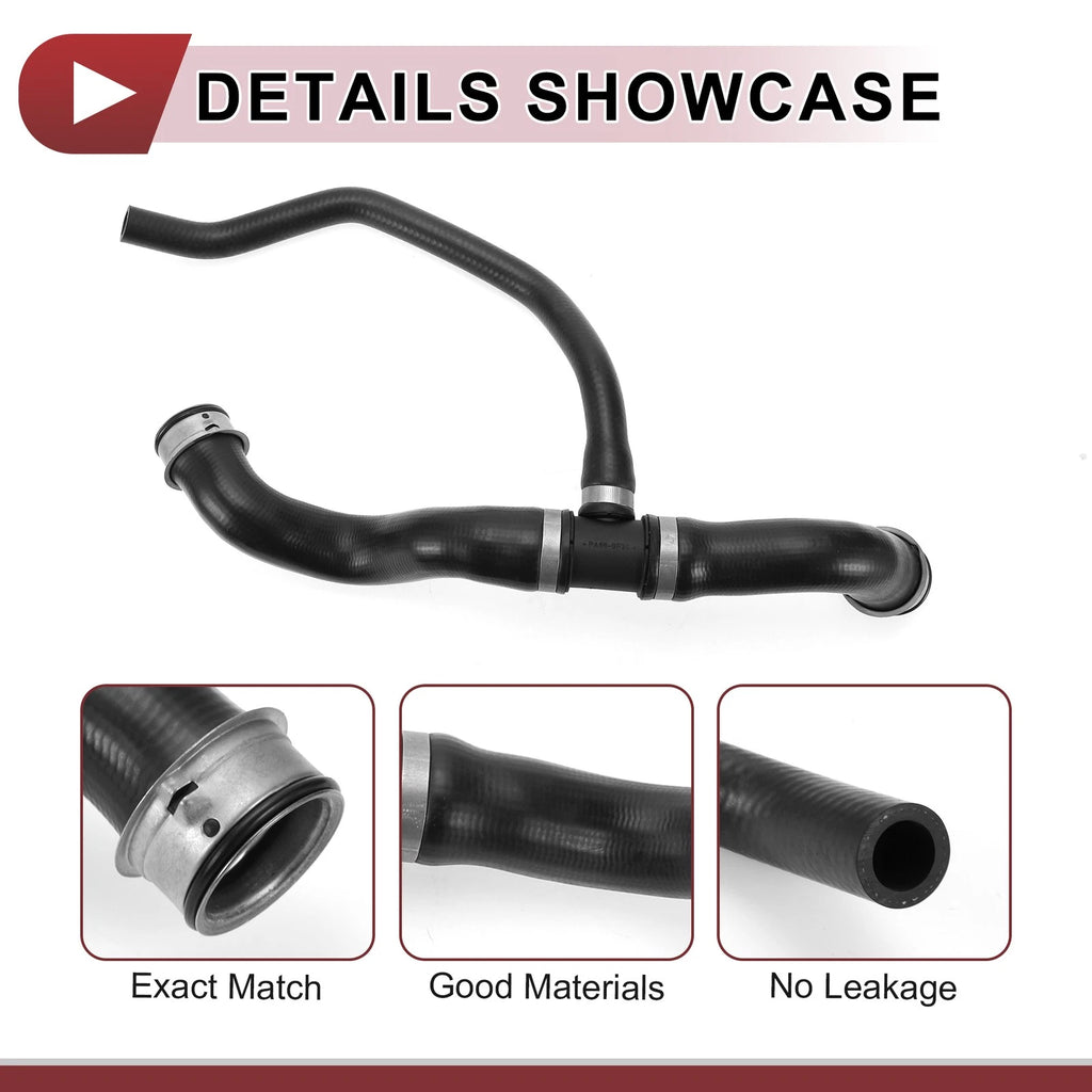 Radiator Coolant Hose for Mercedes Benz S-Class W221 S350 (2007–2013) No.A2215014682 Rubber