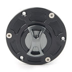 Aluminum Fuel Gas Tank Cap Cover for Kawasaki Ninja 250R EX250 EX300 (2013-2014)