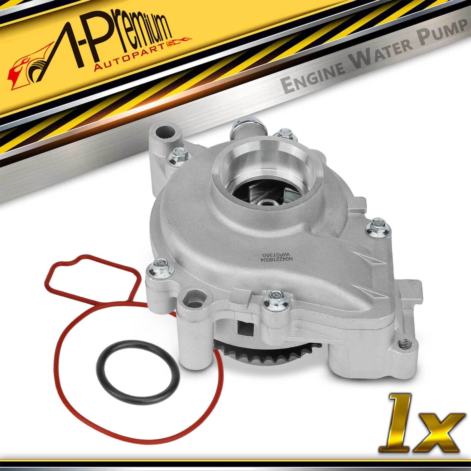 Engine Water Pump with Gasket for Chevy Equinox Malibu Impala (2010–2017)