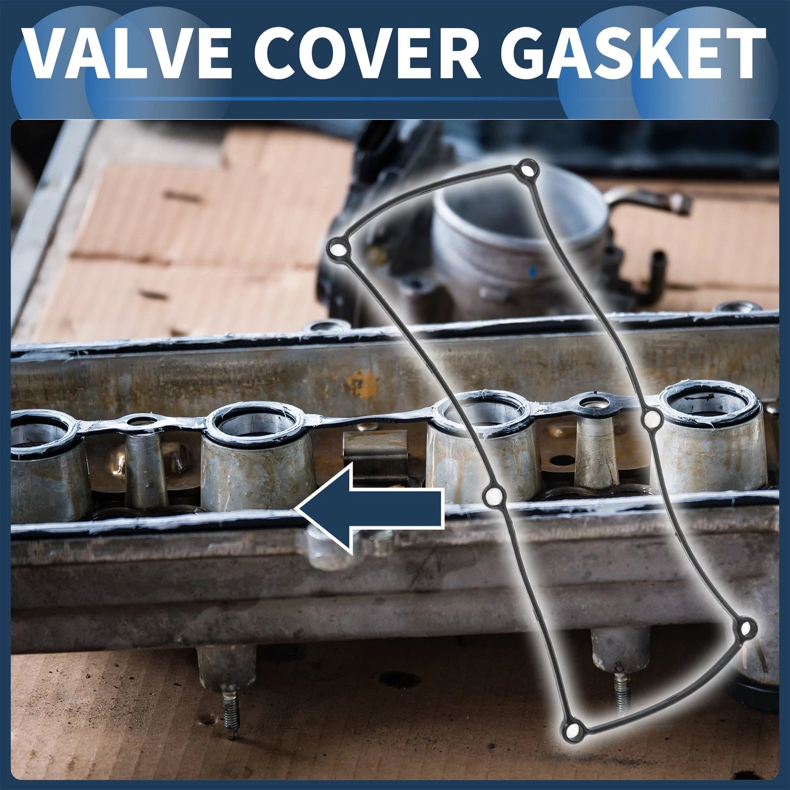 Valve Cover Gasket No. 2244102400 for Hyundai Atos (1997–2008), i10 (2008–2013)