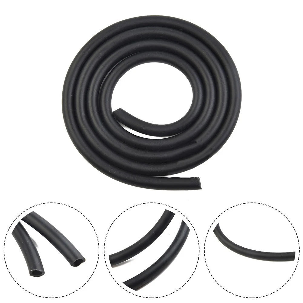 1M Black Fuel Hose 5mm ID 8mm OD High Temperature Resistance