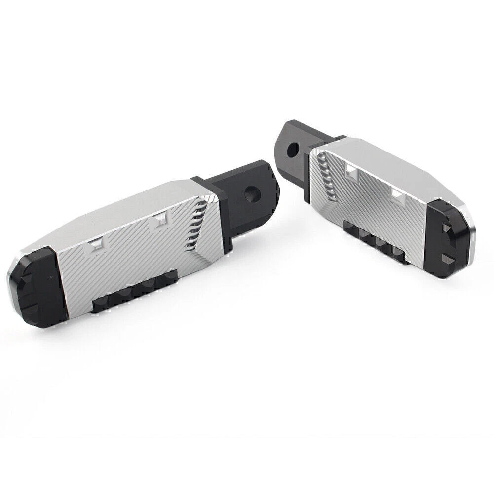 Rear Passenger Footrests Foot Pegs Pedal Pads for Yamaha YZF R1 R6 (2000–2023)