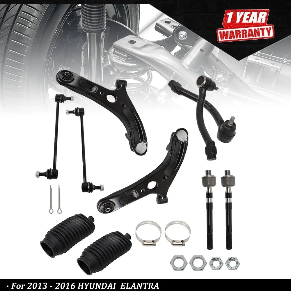 Set of 10 Front Steering Suspension Control Arm Ball Joints for Make Model