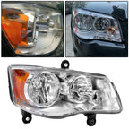 Passenger Side Headlight for Chrysler Town & Country (2008–2016) & Grand Caravan (2011–2020)