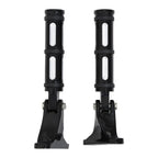 Black Passenger Footpeg for Harley Touring Street Electra Glide (1993–2025)