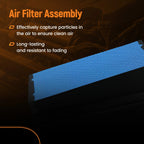 Engine Air Filter for Kenworth T680 T880 Peterbilt 567 579 (2016-2023)