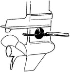Large Flusher Outboard Oval PVC Cups 110 x 85mm for Marine Use