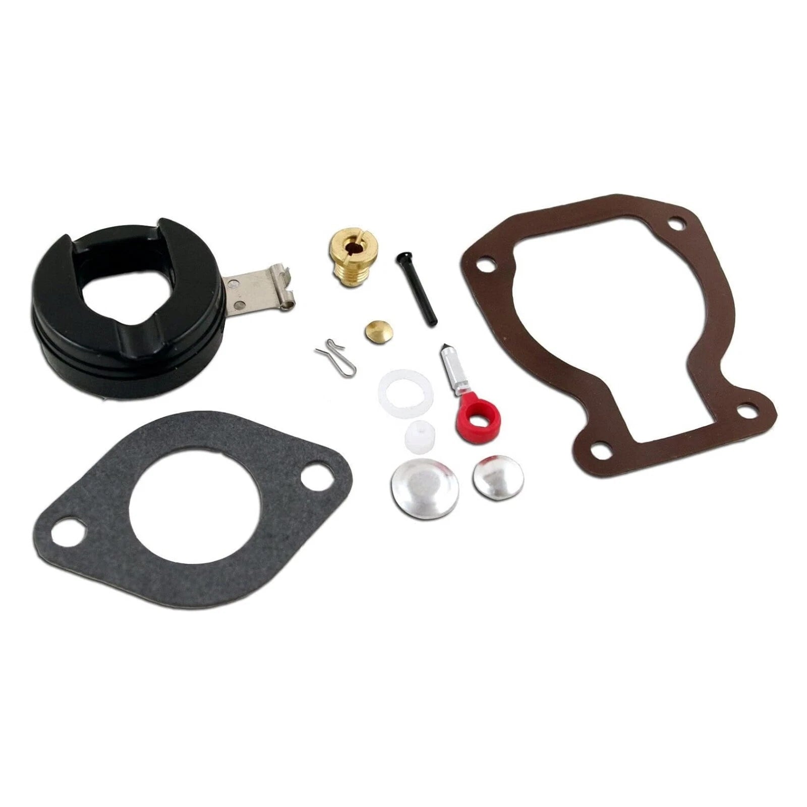 Carburetor Kit w/ Float for Johnson Evinrude 9.9 HP 15 HP (1974–1988) 398453