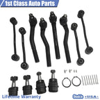 12pc Sway Bar Ball Joints Kit for Jeep Grand Cherokee (1999–2004)