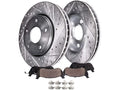 Front Brake Pad and Rotor Kit for Mazda CX-5 (2013–2017) NH471FD