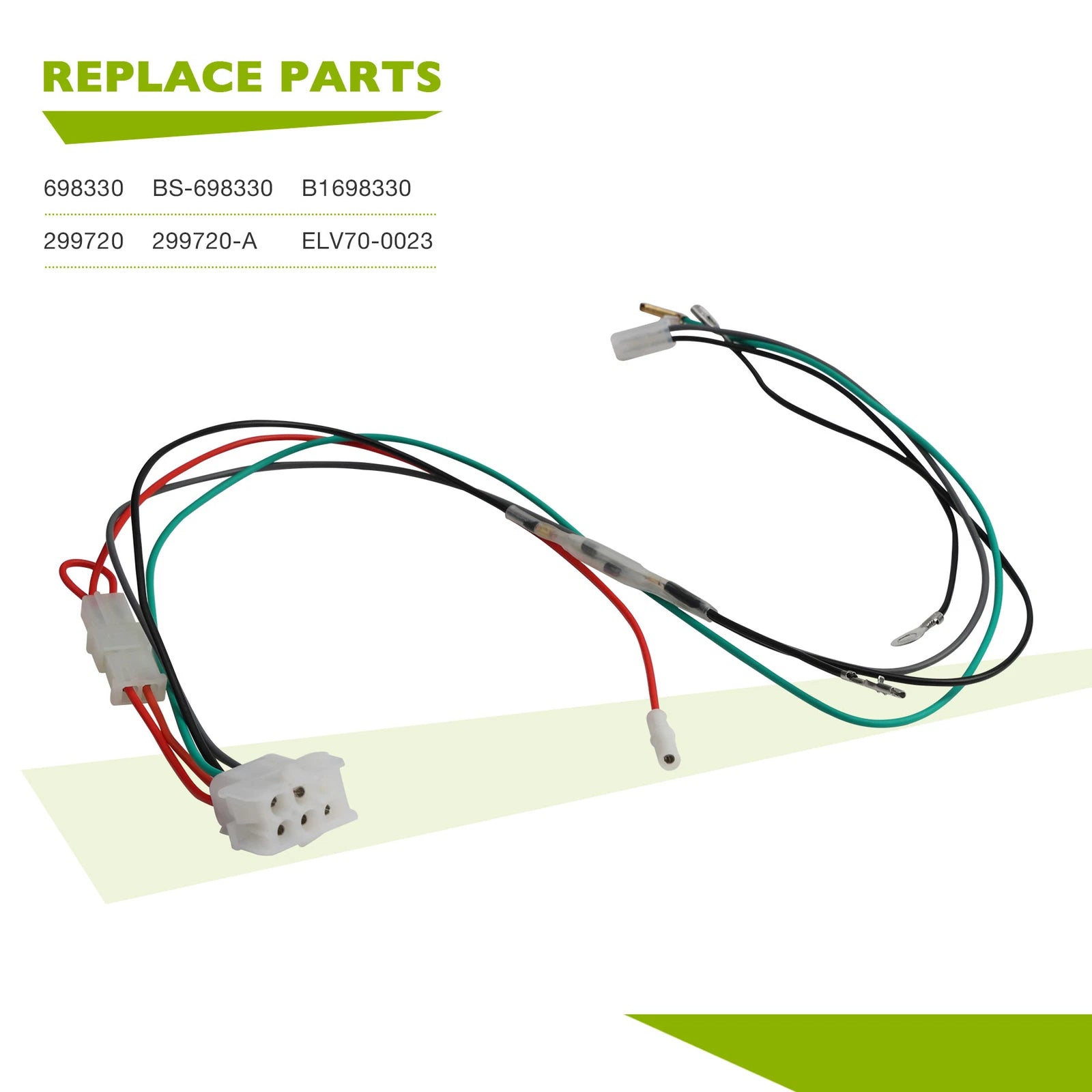 Wire Harness for Briggs & Stratton RZT50, RZT22, LTX1046, 48, 44 (2003–2023)