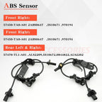 Set of 2 ABS Wheel Speed Sensors for Honda Accord (2008–2012) Acura TSX (2009–2014)
