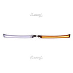 LED DRL Front Headlight Trim Side Marker Turn Signal for Toyota 4Runner (2003–2005)