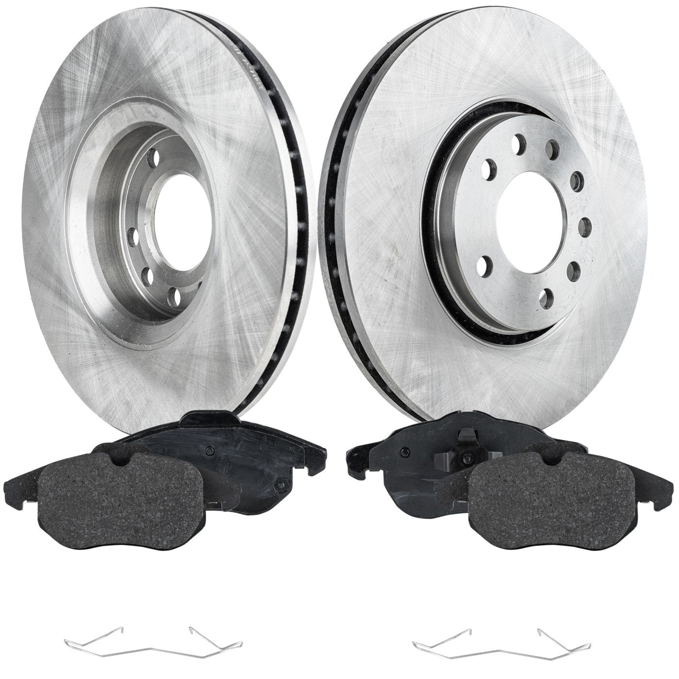 Disc Brake Rotor and Pad Kit for Saab 9-3, 9-3X (2006–2011)