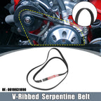 Rubber V-Ribbed Serpentine Belt 6PK2401 0019931896 for Mercedes-Benz C230 (2006–2007)