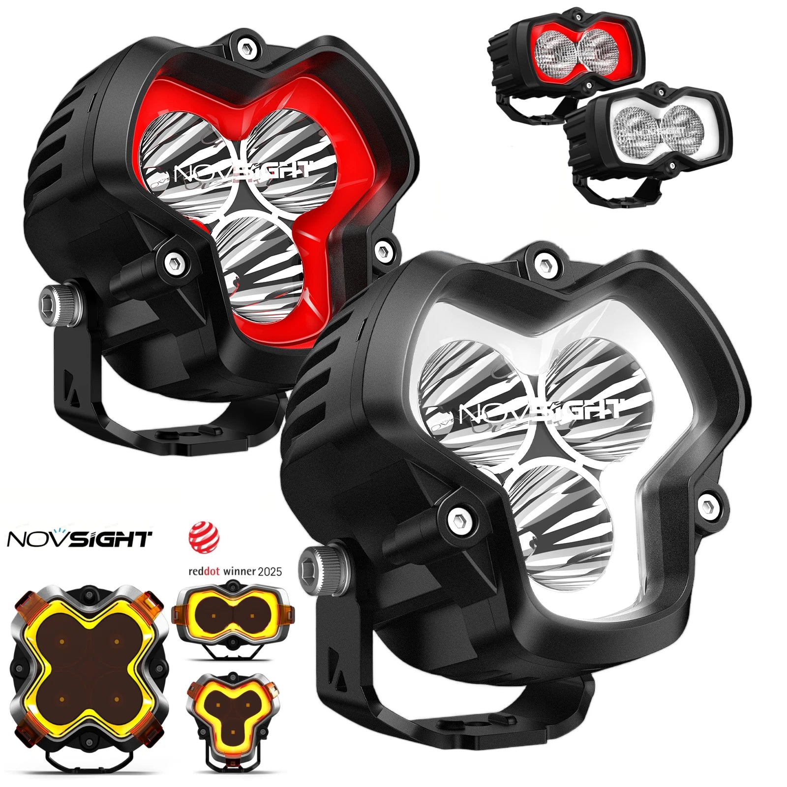 2" - 6" LED Pod Work Light for Jeep Truck Pickup (Offroad)