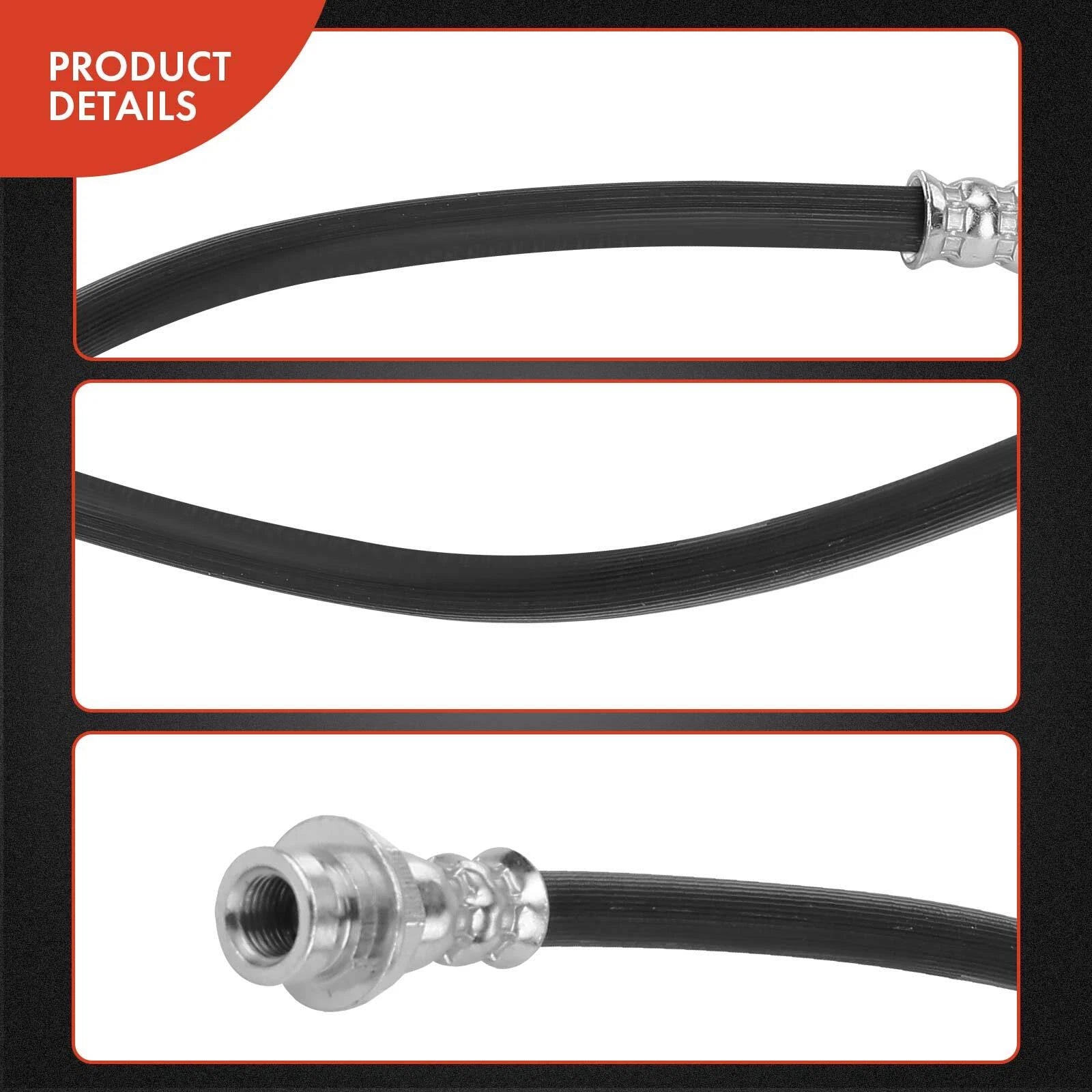 Front Left Brake Hydraulic Hose for Chevrolet Corvette (1994-1996)