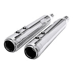 4" Slip-On Straight Mufflers for Harley Touring Road Glide (2017–2024)