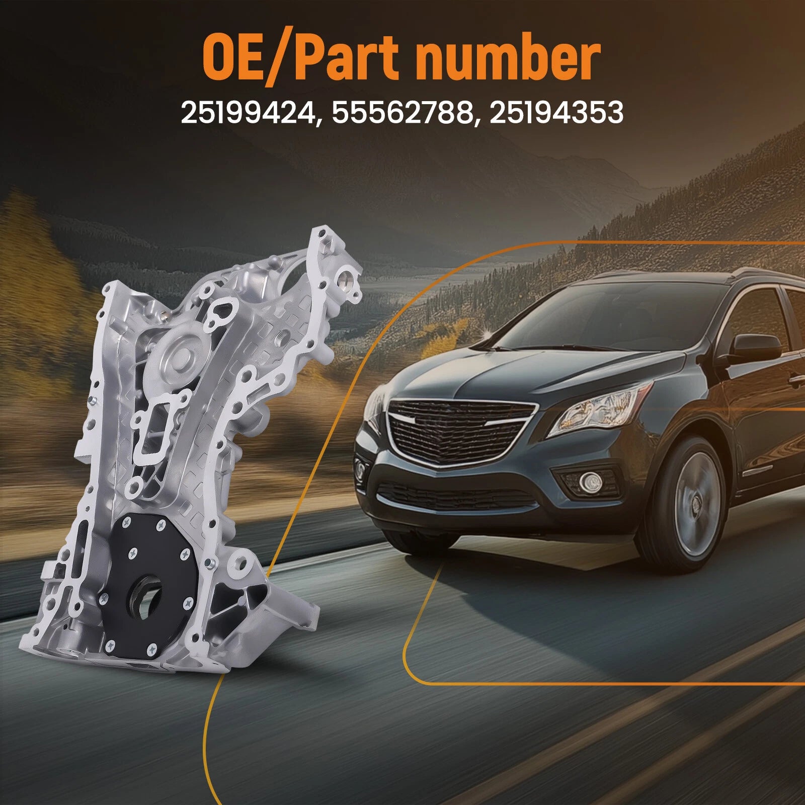 Timing Cover for Buick Encore (2013-2015, 2017)
