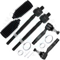 Set of 2 Front Inner Outer Tie Rod Ends for Infiniti G35 Nissan 350Z (2003–2007)