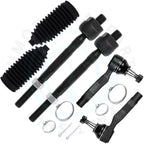 Set of 2 Front Inner Outer Tie Rod Ends for Infiniti G35 Nissan 350Z (2003–2007)