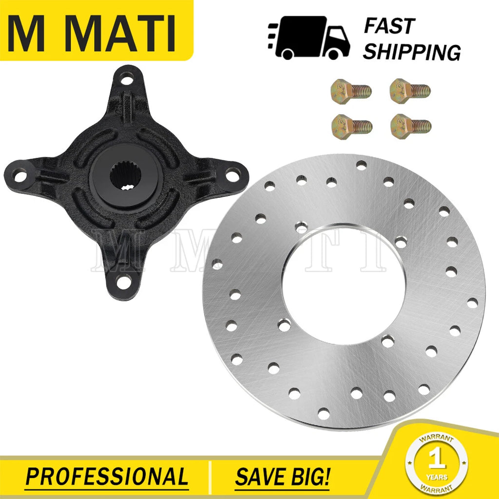 Rear Left Wheel Hub & Brake Rotor for Polaris Magnum 500 4x4/RMK 500 (2001–2002)
