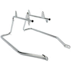 Chrome Saddle Bag Conversion Brackets Kit for Harley Softail (1984–2017)