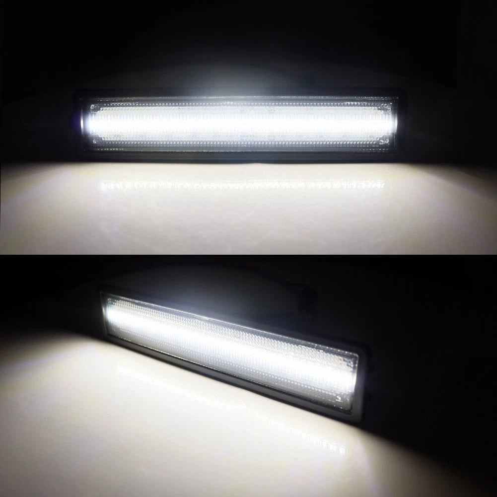 Set of 4 Smoke Lens LED Side Marker Lights for BMW E30 E32 E34