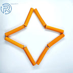 8PCS Spark Plug Wire Protector Sleeve Heat Shield Cover Universal Orange