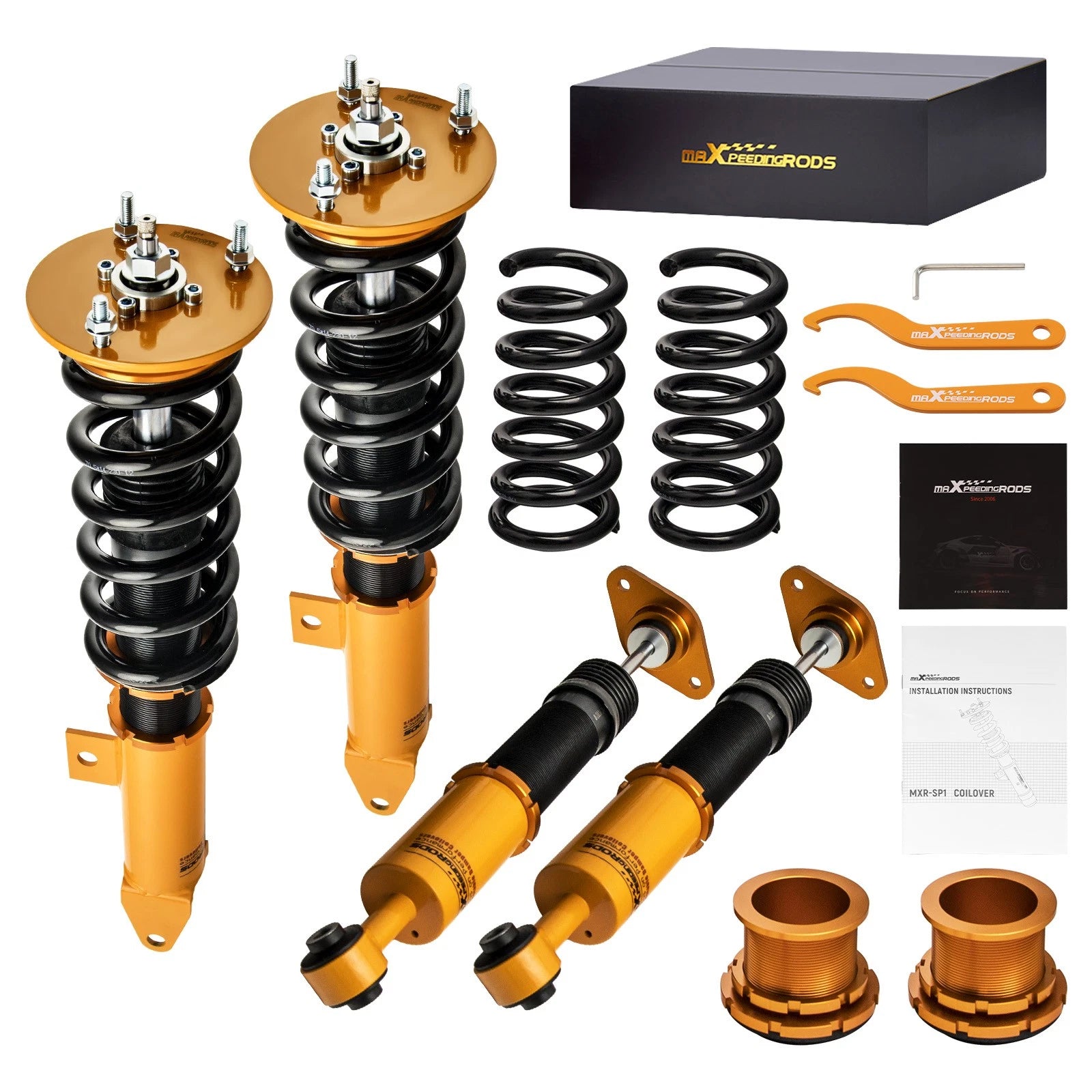 24-Way Adjustable Coilover Kit for Dodge Charger SRT8 (2006-2010)
