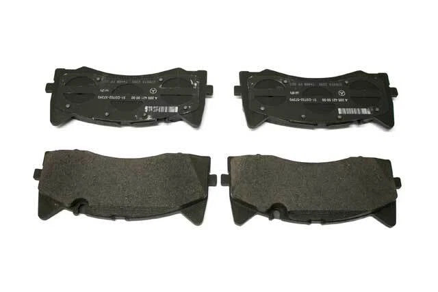 Set of 4 Front Disc Brake Pads for Mercedes-Benz (0004204700)