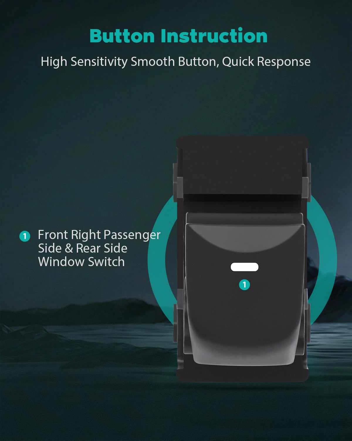 Power Window Switch for Hyundai Elantra (2011–2016)