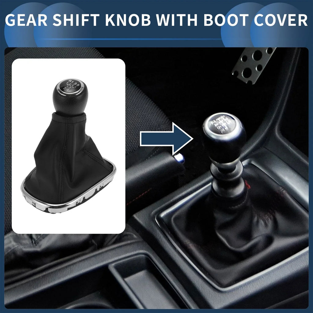 5 Speed Gear Shifter Knob & Cover for Chevrolet Cruze (2008-2015)