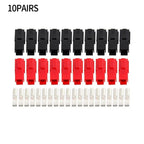 10 Pair Red Black 30 Amp 600V Anderson Plug Marine Power Connector